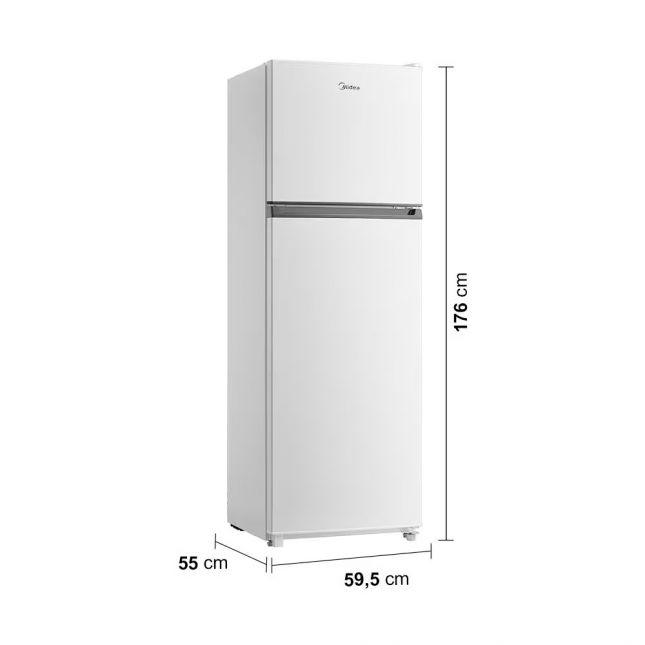 Geladeira Midea 294L Duplex MD-RT411FGF011 Cycle Defrost Branca 110V