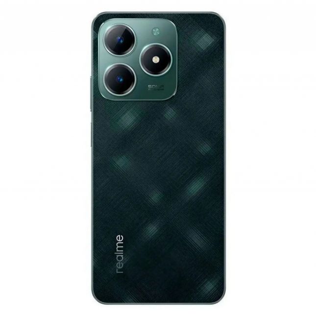 Smartphone Realme C61 Dark Green RMX3930 256G/8GB  NFC Tela 6.74 Câmera A.I. 50MP