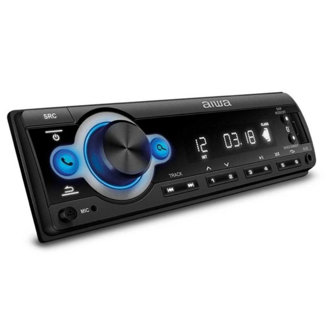 Som Automotivo Aiwa Bluetooth 100W Rms Aws-Ca-D-01 - Preto