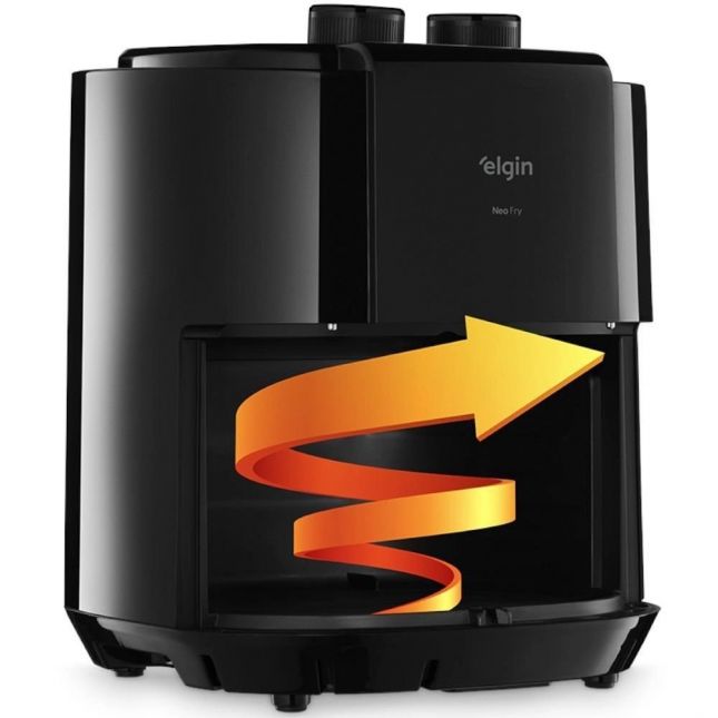 Air Fryer Fritadeira Elétrica Elgin 3,5L Start Fry 1400W 110V