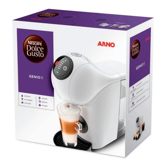 Cafeteira Expresso Nescafé Dolce Gusto Arno Genio S Basic 1350W 110V