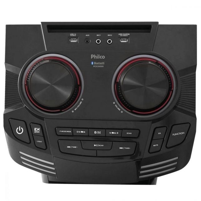 Caixa de Som Acústica Philco Pcx20000 1800W Rms Bluetooth Bivolt