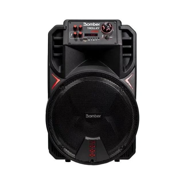 Caixa De Som Bomber Trolley 450 Bluetooth 5.0 450W