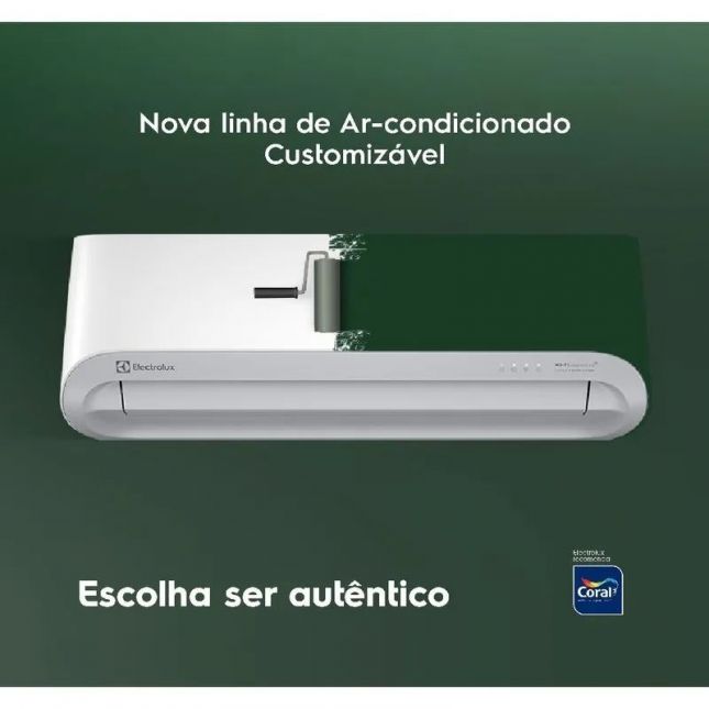 Ar Condicionado Split Electrolux 9.000 BTUs Inverter Color Adapt Frio (JI09F/JE09F) 220V