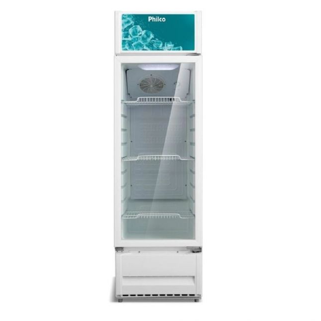 Expositor Vitrine Refrigerador 211 Litros Philco Vertical Branco PRE221 110V