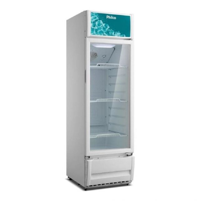 Expositor Vitrine Refrigerador 211 Litros Philco Vertical Branco PRE221 110V
