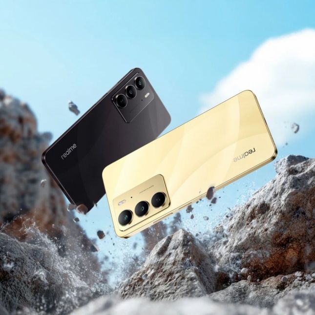 Smartphone Realme C75 Storm Black 256/8GB Tela 6.72
