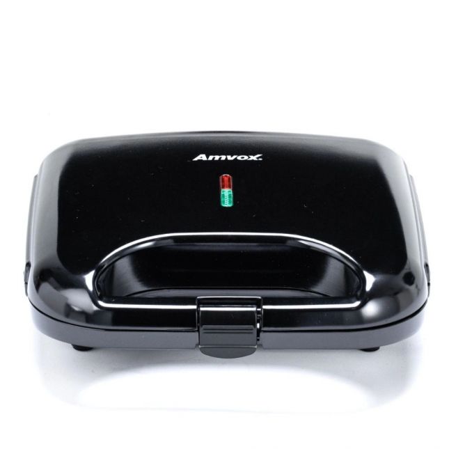 Sanduicheira e Grill Amvox AMS 370 Black Led on/off 750W 110V