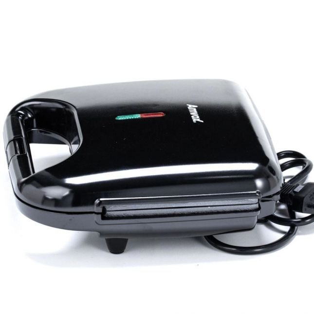 Sanduicheira e Grill Amvox AMS 370 Black Led on/off 750W 110V