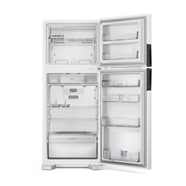 Geladeira Consul 410L CRM50LBA Frost Free Duplex Espaço Flex e Controle Interno de Temp. Branca 110v