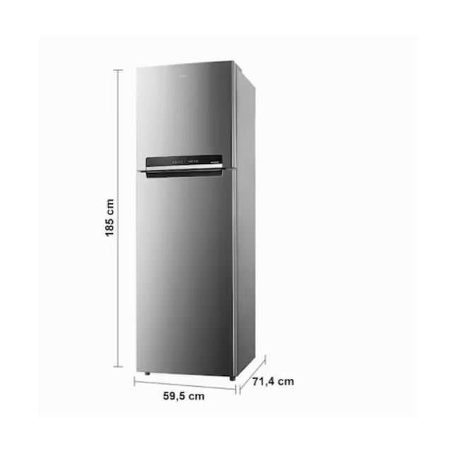 Geladeira Midea 425L RT572 Frost Free Duplex Inox 110v