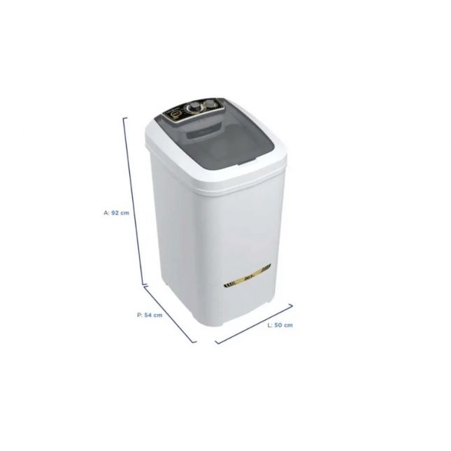 Tanquinho Newmaq Plus 20,5Kg Semiautomático 400W Branco 110V