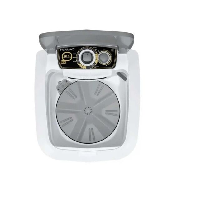 Tanquinho Newmaq Plus 20,5Kg Semiautomático 400W Branco 110V