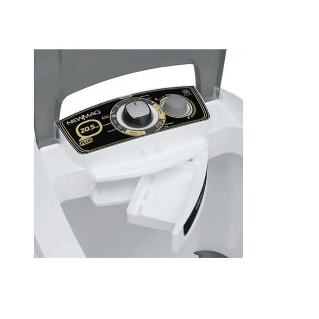 Tanquinho Newmaq Plus 20,5Kg Semiautomático 400W Branco 110V
