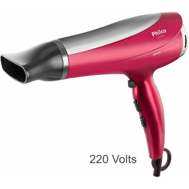 Secador de Cabelo 220 Volts Cherry Philco 