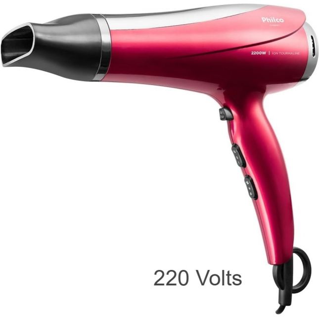 Secador de Cabelo 220 Volts Cherry Philco 