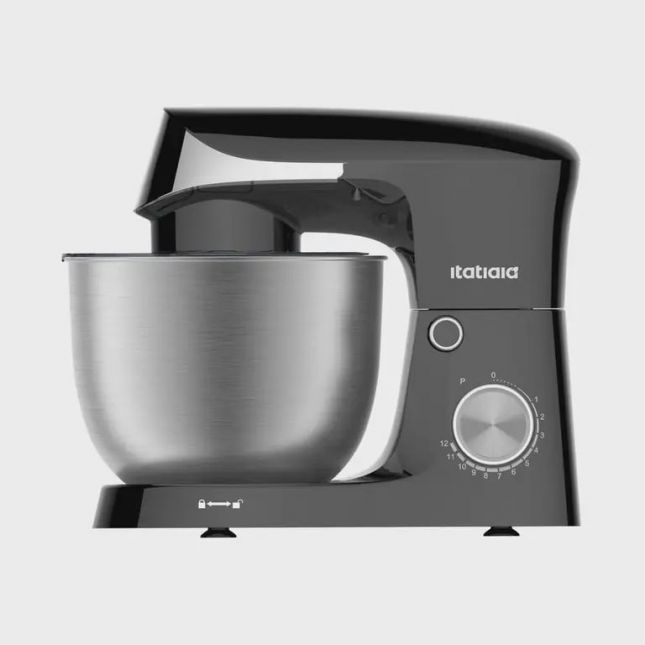 Batedeira Planetária Itatiaia Mid 4,5L 12 Vel. Inox 1000w 110v