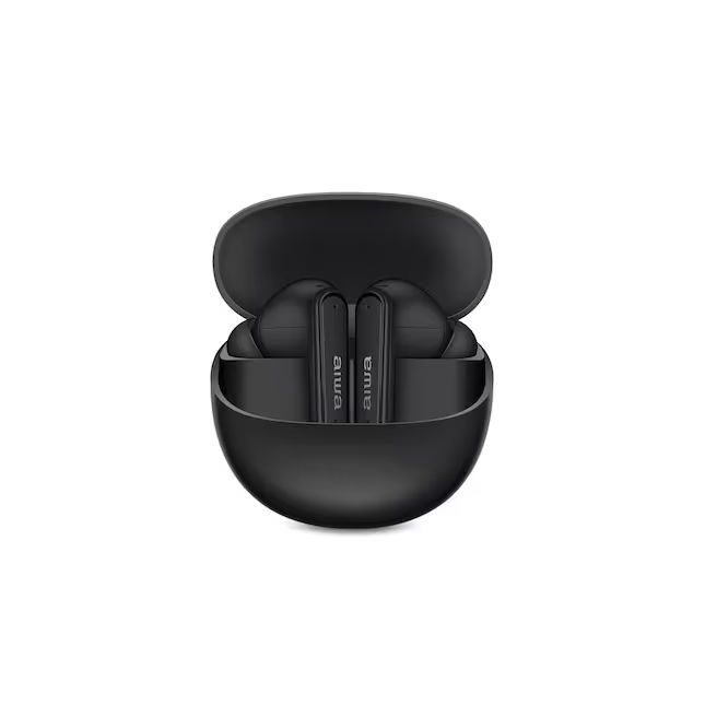 Fone de Ouvido Bluetooth 5.4 Aiwa AWS-EB-04-B Ipx4