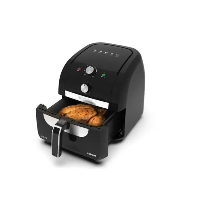 Air Fryer Fritadeira Elétrica Itatiaia 8L AFITA1003 Preta 1900W 110 Volts 