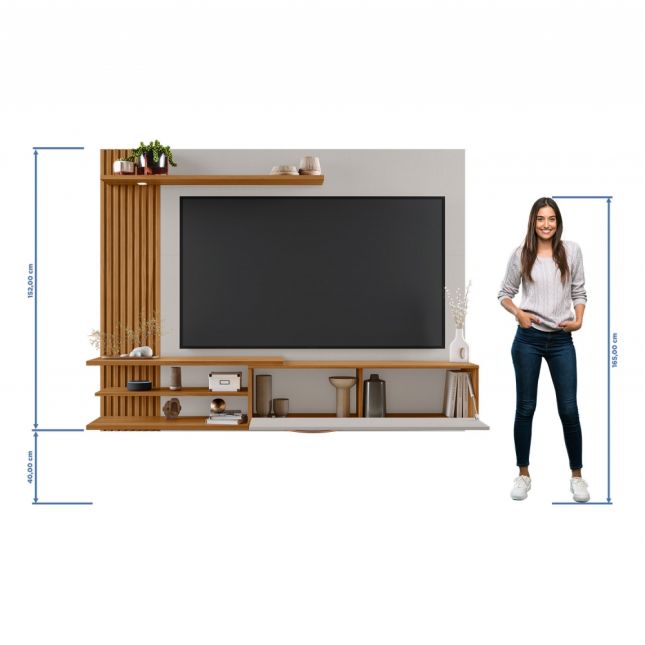 Painel NT1355 1,80m para TV de 65