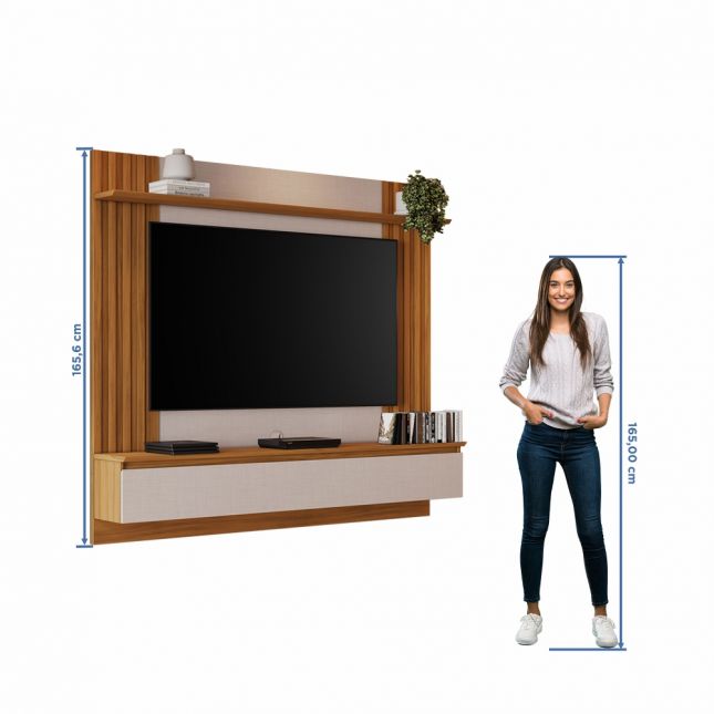Painel NT1365 1,60m para TV de 65