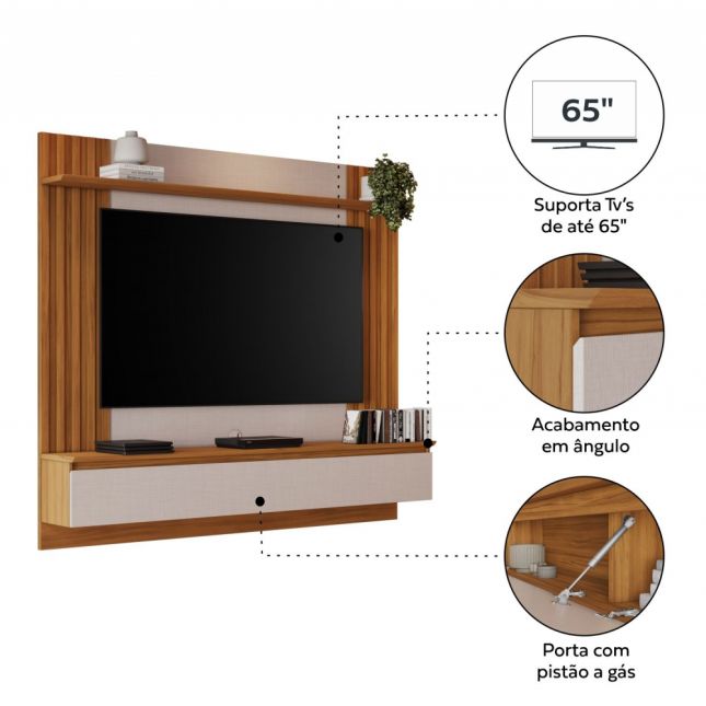 Painel NT1365 1,60m para TV de 65