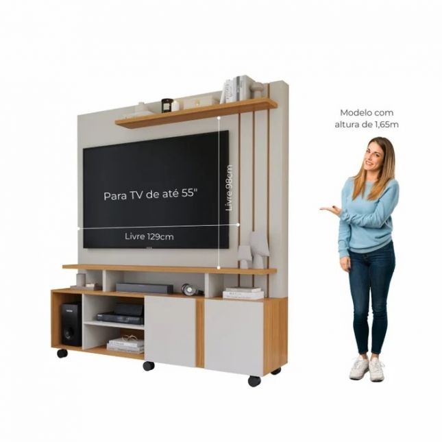 Home Theater Valência 1,60m p/ TV até 55