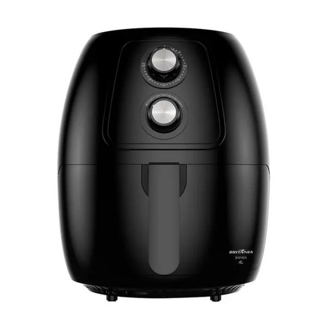 Air Fryer Fritadeira Elétrica Britânia 4 Litros BAF40A Preto 1500W 110V