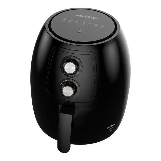 Air Fryer Fritadeira Elétrica Britânia 4 Litros BAF40A Preto 1500W 110V
