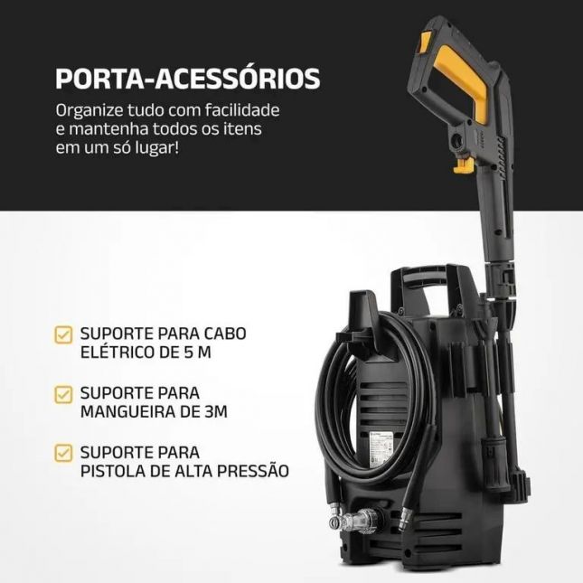 Lavadora de Alta Pressão Mondial  LAP-01-GY Aqua Power I 60hz 1400W 110V