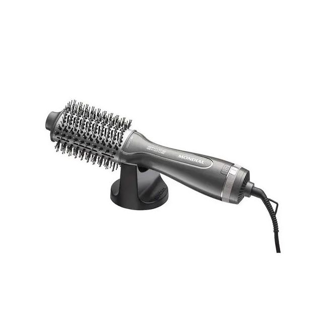 Escova Secadora Space Shine Mondial Grafite 1300W Bivolt - ES-20