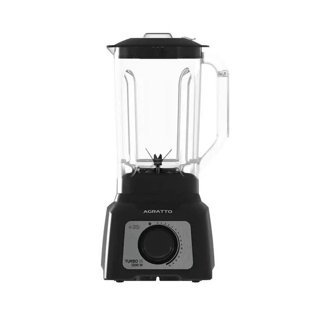Liquidificador Agratto Turbo 15 3,2 Litros Preto 1200w 110v 