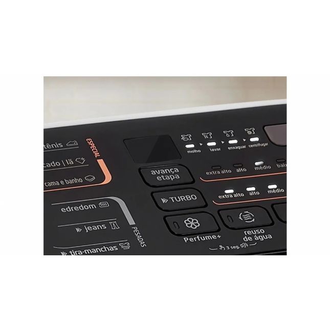 Lavadora de Roupas 15kg Midea Wave Agitator Branca 110v
