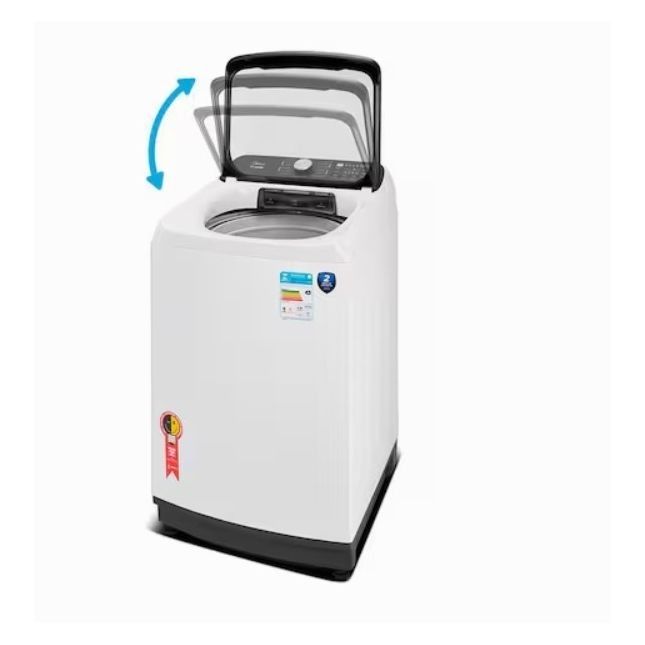 Lavadora de Roupas 15kg Midea MA512W150A/WKBR04 Wave Agitator Branca 110 v