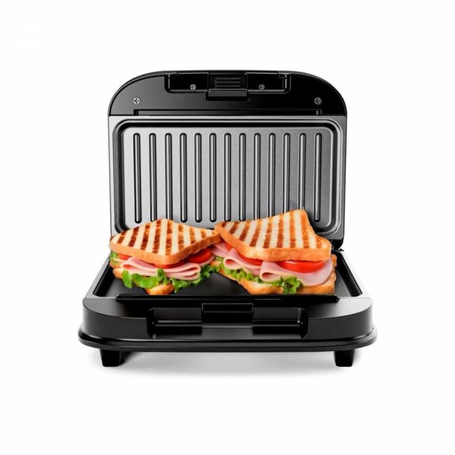 Sanduicheira e Grill Britânia BGR25A  Antiaderente Preta/Inox 750W 110V