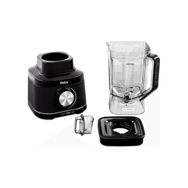 Liquidificador Philco PLQ15A 12 velocidades Preto 1500W 110V