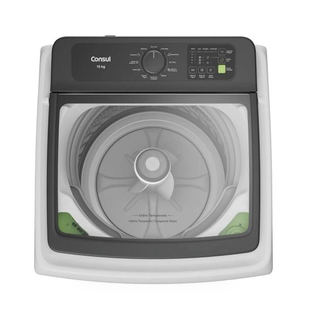 Lavadora de Roupas 15kg Consul CWN15AB Branca 110V