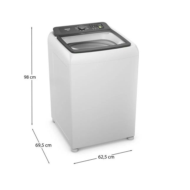 Lavadora de Roupas 15kg Consul CWN15AB Branca 110V
