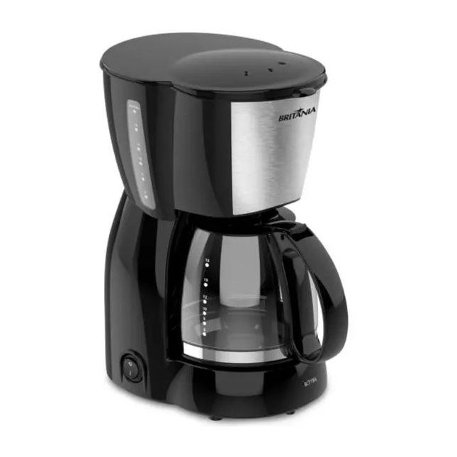 Cafeteira Elétrica Britânia 18 xícaras Bcf19a Jarra de Vidro 550w 110v