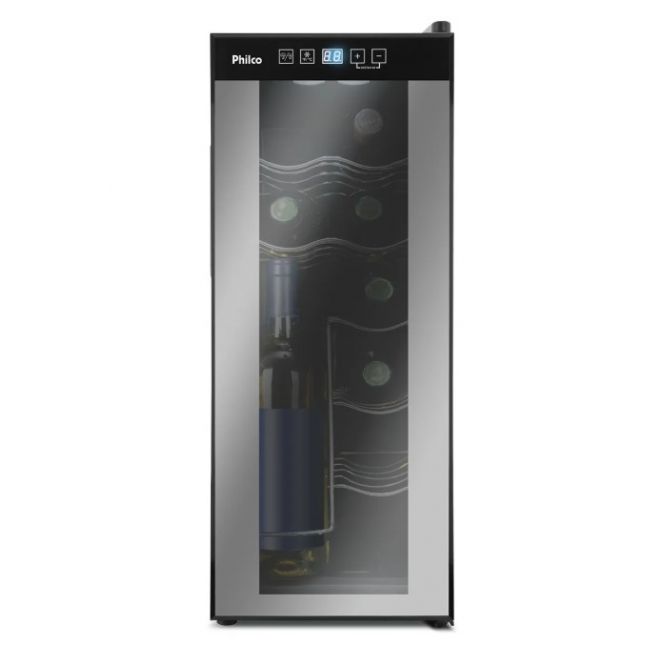 Adega Philco PAD12E Display Digital 12 Garrafas Bivolt