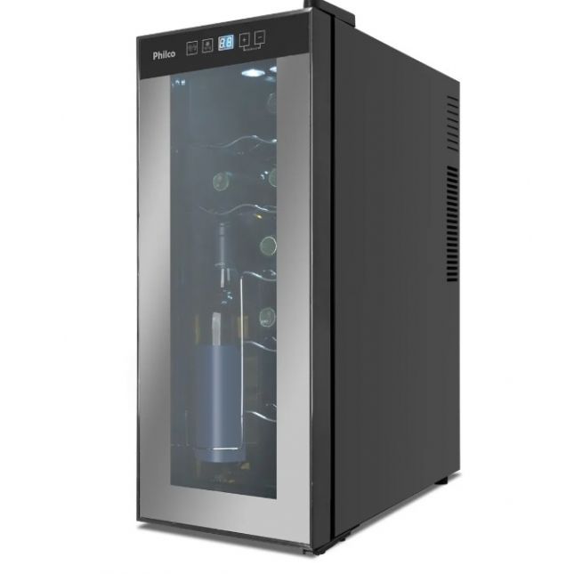 Adega Philco PAD12E Display Digital 12 Garrafas Bivolt