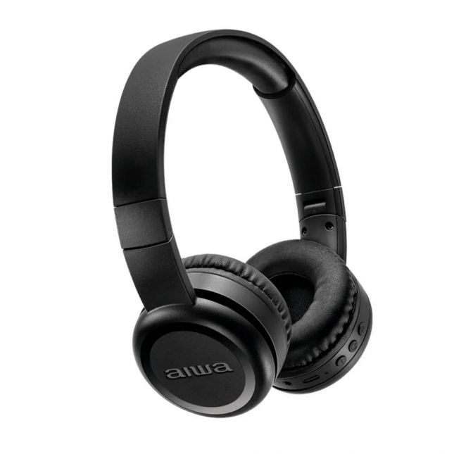 Fone de Ouvido Headphone AIWA HP-03-B Bluetooth Driver 30mm