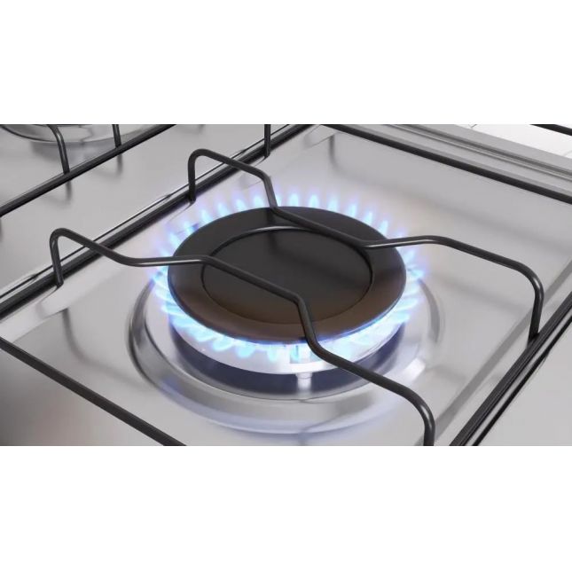 Fogão 4 Bocas Itatiaia Waves New Acendimento Automático Branco Bivolt