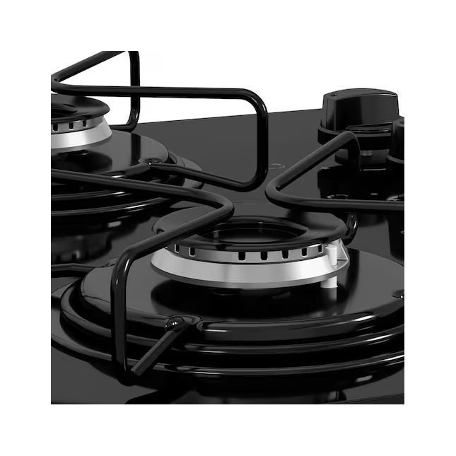 Cooktop 4 Bocas Itatiaia Essencial a Gás  com Acendimento Automático Bivolt - Preto
