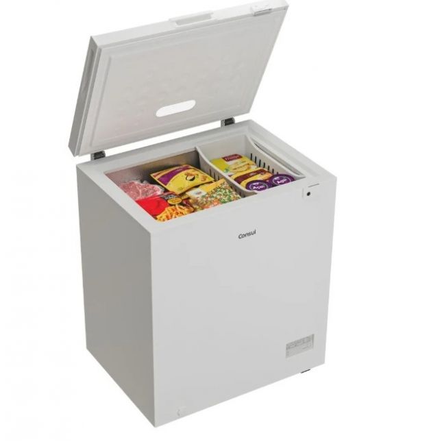 Freezer Horizontal Consul CHA14ABANA 142L 1 porta Branco 110v