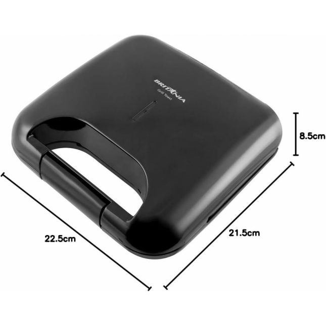 Sanduicheira e Grill Britânia BGR01P Toast 220V