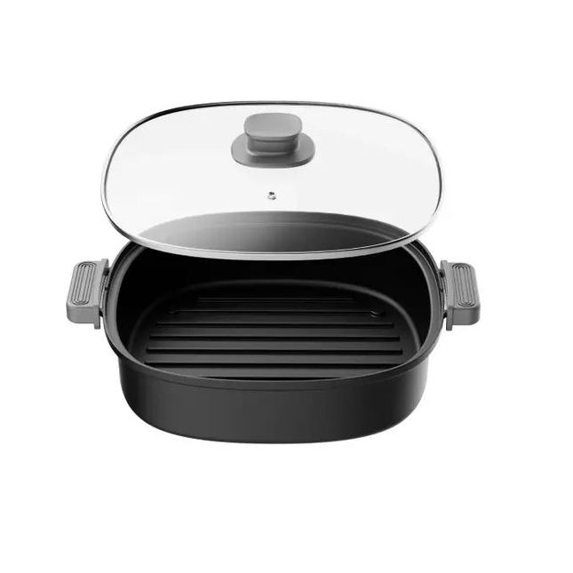 Air Fryer Fritadeira Amvox com Função Panela Elétrica 5l Arf 1150 Cesto de Vidro 1500W 110v