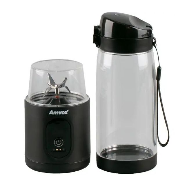 Liquidificador Portátil ALQ 0108 Bivolt Blender 220W Amvox