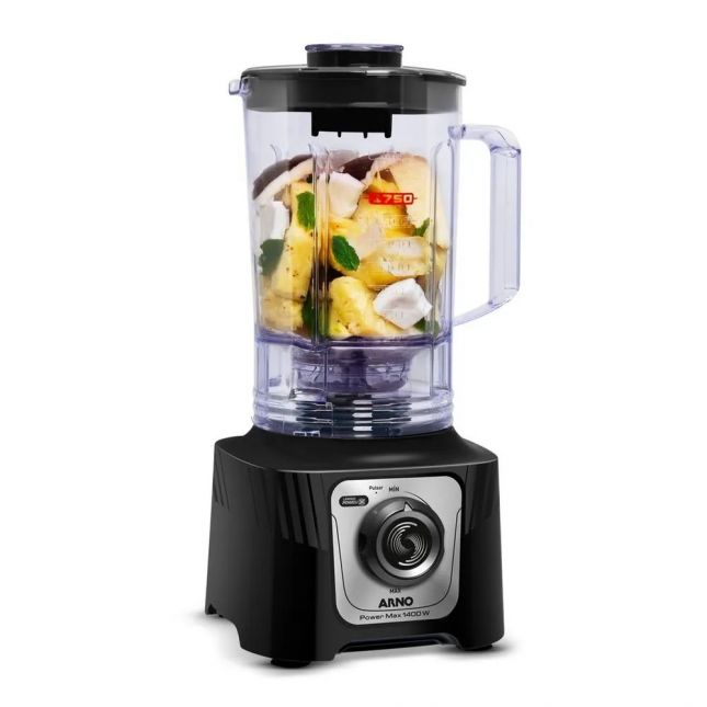 Liquidificador Arno Powermax 1400W Preto LN65 127V