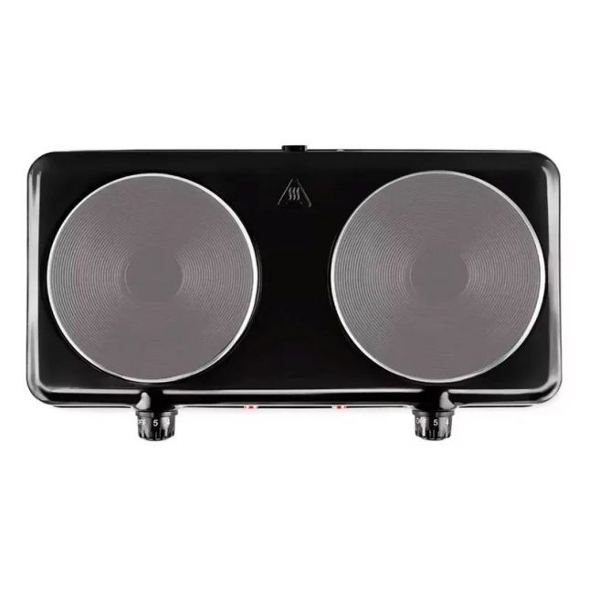 Fogão Elétrico Cooktop Portátil 2 Bocas - 2.000W 110V